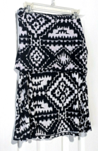 Women&#39;s INC Navy Blue White Convertible Sundress or Skirt Dress XL Aztec... - $10.86 CAD