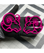 For Ram Custom Emblem Badges Glossy PINK New Custom Angry Aggressive - €29,09 EUR