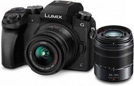 Panasonic Lumix G7 4K Digital Mirrorless Camera Bundle With Lumix G, Usa Black - £618.85 GBP