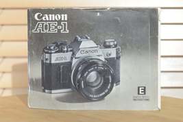 Canon AE1 Instruction Manual. Perfect for beginners or for those that want a ref - £9.48 GBP