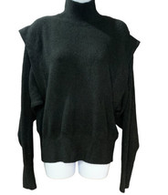 Prologue Women&#39;s Black Puff Long Sleeve Sweater Size Large - £9.71 GBP