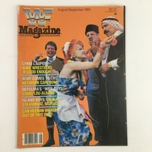 WWF Magazine August 1985 Cyndi Lauper, Lou Albano, Jimmy Snuka &amp; Ricky Steamboat - £75.93 GBP