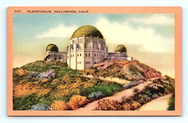 Postcard Hollywood California Planetarium Griffith Park Observatory Museum - £5.53 GBP