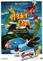 Peter Pan original 1976R German one sheet movie poster - £221.09 GBP