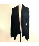 White House Black Market Womens XL Open Front Cardigan Black - £15.56 GBP