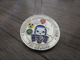 DOJ FBI Newark Hazardous Materials Response Team Challenge Coin #43Q - £32.03 GBP