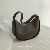 VENOF Women&#39;s Brand Soft Leather Shoulder Crossbody Bag Ladie Cowhide Message Ha - £108.83 GBP