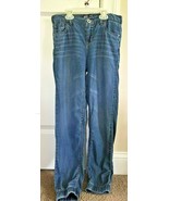 Levi&#39;s blue bended bottom jeans girls&#39; size 12 - $20.79 CAD