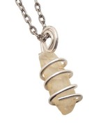AUTHENTIC Libyan Desert Glass! Meteorite Sterling Silver Pendant #501 - $62.09 CAD