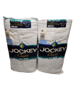 4 Pair Vintage Jockey Classic Big Man Briefs Y Front Fly Size 52 Made in... - $723.28 MXN