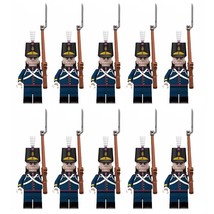 10pcs Napoleonic Wars Portuguese Line Infantry Minifigures Set - £19.65 GBP