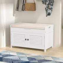 Knowlife Shoe Storage Bench With Lift Top Storage, Entryway, Window And Closet. - £155.47 GBP