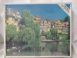 Vintage Whitman 1000 Pc Puzzle Necker River Germany,  Sealed, Box as damage - £12.01 GBP