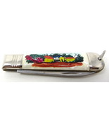 Valkenburg Pocket Knife Hampshire Hotel Netherlands Mother Pearl US Sell... - $36.62