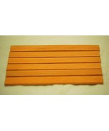 Lincoln Logs Western Cabin Building Toy 6 Flat Orange Roof Slat Pieces 6... - £10.11 GBP