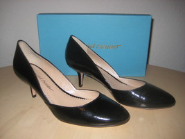 Jean Michel Cazabat Shoes EUR 38.5 US 8 M Womens New Patricia Black Patent Heels - £94.17 GBP