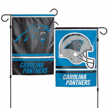 Carolina Panthers Flag 12x18 Garden Style 2 Sided - $818.08 MXN
