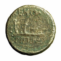 Ancient Greek Coin Kentoripai Sicily AE16mm Demeter / Plow &amp; Bird 03911 - $44.99