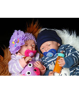 Reborn Twin Babies Boy &amp; Girl Doll Preemie 15&quot; Washable Berenguer Life Like - €152,34 EUR
