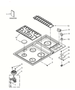 WHIRLPOOL JENN-AIR W10236135 replaces: W10236134 KNOB, JA DIABLO, S/S - $22.28