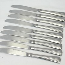 Reed Barton Select Fluted Elegance Dinner Knives 8.875&quot; Lot of 9 - £28.64 GBP