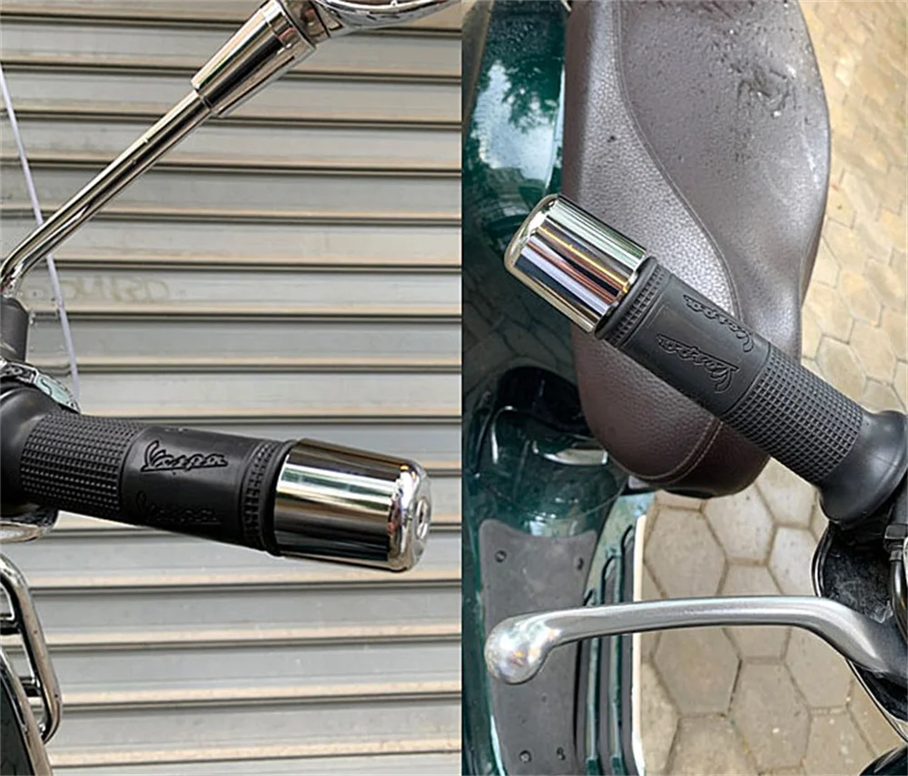 Falling Protection Handle Bar End Plug Hand Block for Piaggio Scooter Vespa GTS - £22.38 GBP+