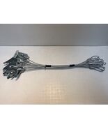 12 Heavy Duty Wolf Fang Earth Anchors W/ 18”3/32nd Cable (Trapping Stakes) - $34.92 CAD