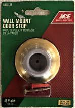 Ace 2-5/16 in. W Metal Brass Wall Door Stop - $4.55