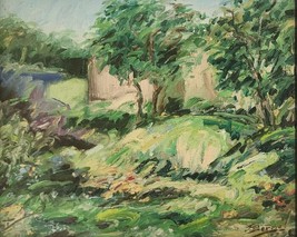 Rare &amp; Vintage 1978 Jose Bernal Cuban Oil Landscape Painting #1 - Listed Artist - £233.70 GBP