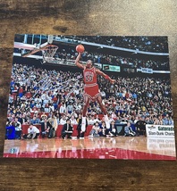Michael Jordan Signed Chicago Bulls 11x14 Photo COA - £145.34 GBP
