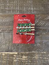 Unbranded Christmas Womens Hair Barrettes/Clips Set Of 4 - $13.74