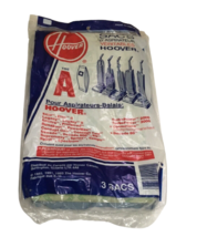 Hoover Type A Filter Vacuum Bags Fits Upright Cleaners New 3 Sacs pk Gen... - £5.53 GBP