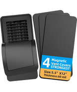 Magnetic Vent Covers (4-Pack) for Complete Sealing of Residential Standa... - $36.71 CAD