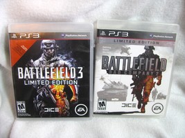 PS3 Battlefield Bad Company 2 and Battlefield 3 Limited Edition. Rated M. REG 1. - £12.11 GBP