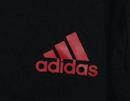 Adidas Black Boys Hooded T-Shirt Multi Colored Long Sleeve Size Large 14-16 image 2
