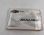2010 Chevrolet Malibu Owners Manual Handbook OEM A03B18065 - $17.32