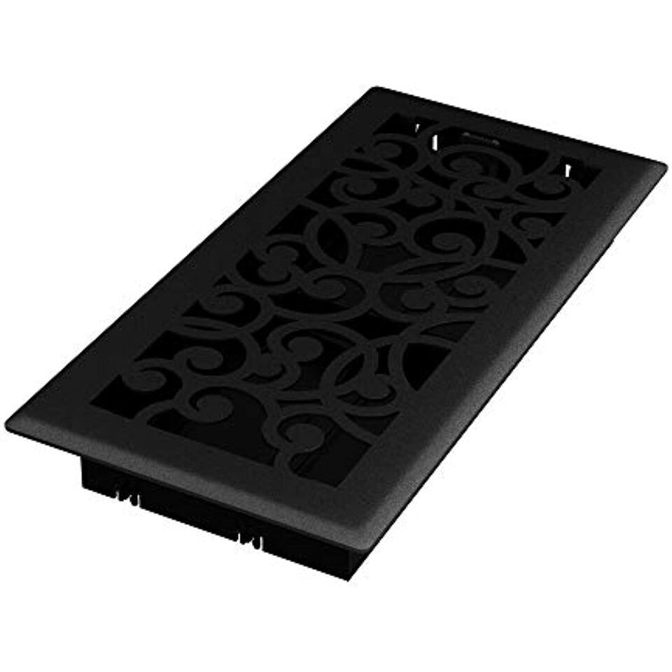 Imperial RG3459 Wonderland Decorative Floor Register, 4 x 10-Inch, Black... - $27.01