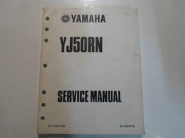 Yamaha Model YJ50RN Scooter Service Repair Shop Manual LIT-11616-14-50 OEM - $11.23