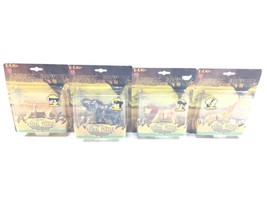 Lot of 4 Pocko Animal Puzzle Learning Toy Tiger Lion Elephant &amp; Giraffe 4” New - £13.52 GBP