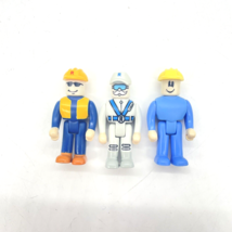 Lot of 3 Rokenbok System Worker Action Figure Men Construction Engineer ... - £8.36 GBP