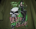 TeeFury Harry XXXLARGE &quot;Death Eaters Unite!&quot; Harry Potter Parody Shirt O... - £13.80 GBP