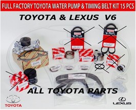 New Oem All Toyota Lexus Timing Belt Kit 3.0 &amp; 3.3L V6 1MZFE 3MZFE Not Chinese - £295.98 GBP