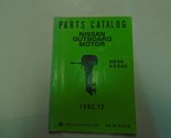 1992 Nissan Fuoribordo Motore NS 5B 5BS Parti Catalogo Manuale Pub. #M-1... - $19.99