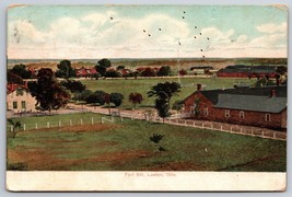 Birds Eye View Fort Sill Lawton Oklahoma OK 1910s DB Postcard H15 - £7.36 GBP