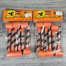 Vintage 1990 Halloween Party Blowouts 2x 6 Pack (12) UNIQUE Noise Makers Novelty - £9.71 GBP