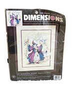 The Wonderful Wizard Dimensions Counted Cross Stitch 12&quot;x16&quot; NEW - $315.84 MXN