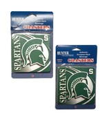 Michigan State Spartans Lot of 2 Packs Beverage Coasters Parties Tailgat... - £8.33 GBP