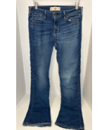 Hollister Women&#39;s Boot Cut Jeans Size 11S 30x31 Blue Denim - $350.90 MXN