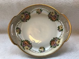 Reinhold Schlegelmich-RS Germany-8 1/2” By 9 3/4”-gold Trimmed-hand-painted - £19.32 GBP