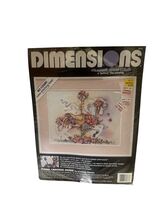 Dimensions No Count Cross Stitch Floral Carousel Horse 3978 NOB Kimberly... - $108.12 MXN
